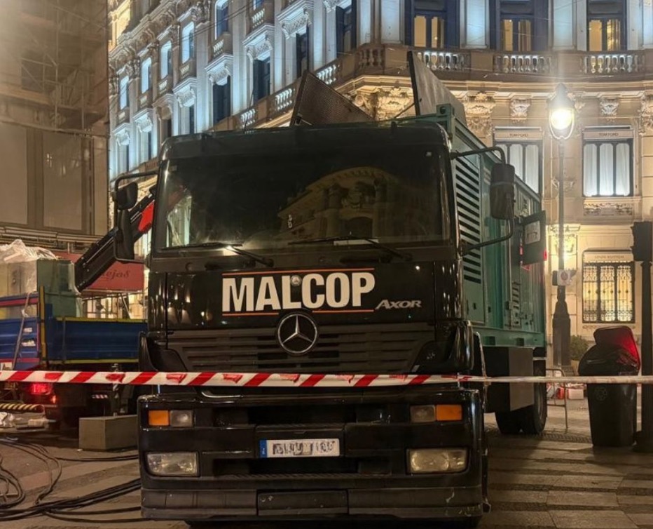 MALCOP garantiza el suministro eléctrico en la Plaza de Canalejas noticias maquinaria