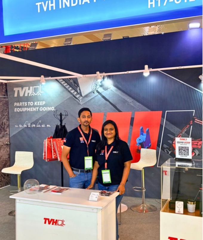 TVH participa en bauma CONEXPO INDIA 2026 noticias maquinaria