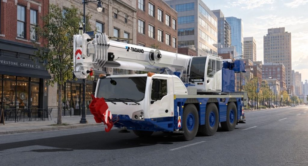 Tadano amplía su gama con la nueva grúa móvil AC 3.060-2 noticias maquinaria