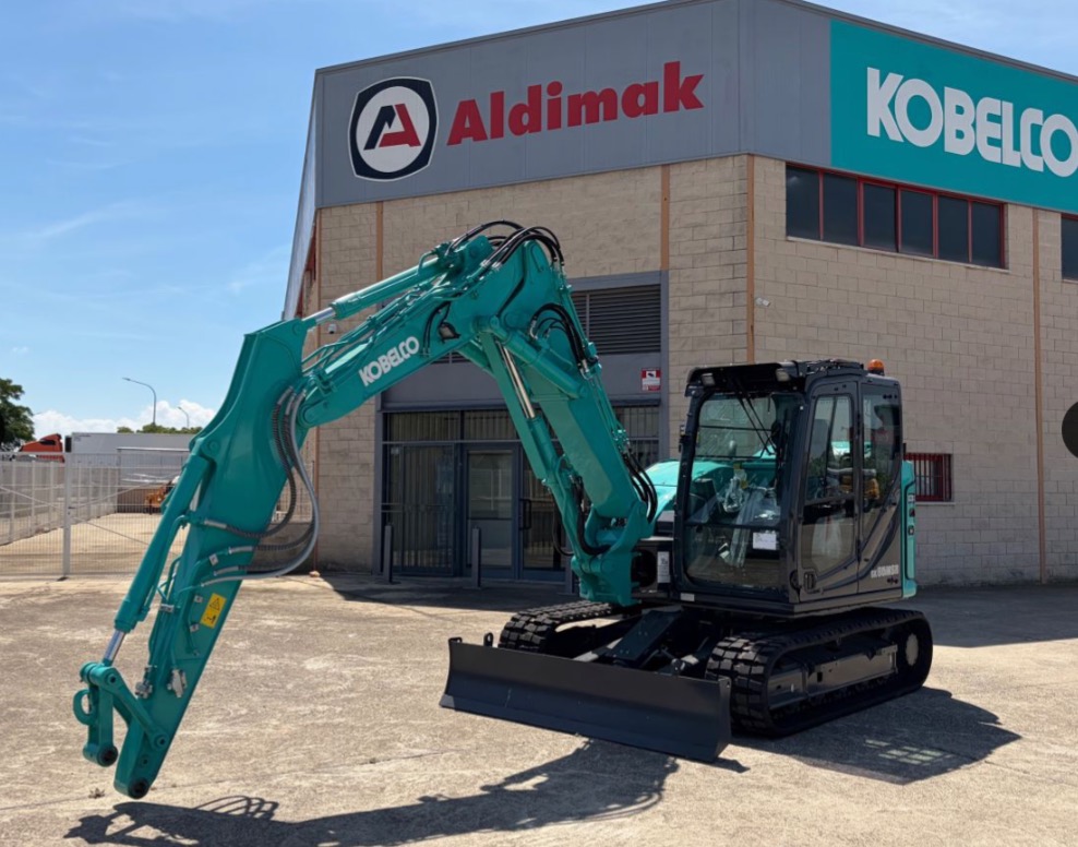 Aldimak entrega la sexta Kobelco SK85MSR-7 2PB a cliente noticias maquinaria