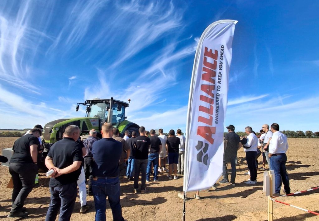 Alliance muestra en Francia el comportamiento de sus VF en campo noticias maquinaria