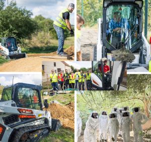 Empleados de Bobcat participan en acciones de voluntariado noticias maquinaria