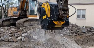 MB Crusher impulsa la demolición sostenible con el reciclaje en obra noticias maquinaria