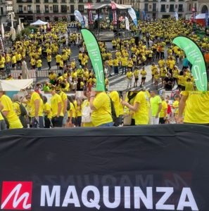 Maquinza en la IX Marcha Contra el Cáncer de La Ribera noticias maquinaria