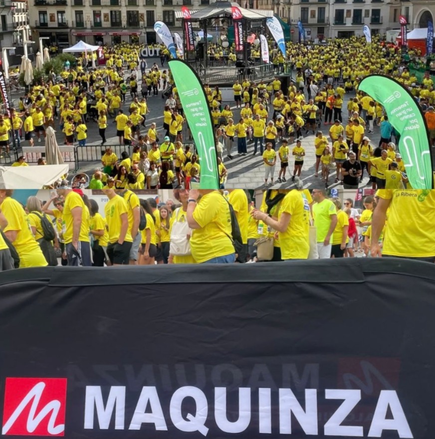 Maquinza en la IX Marcha Contra el Cáncer de La Ribera noticias maquinaria