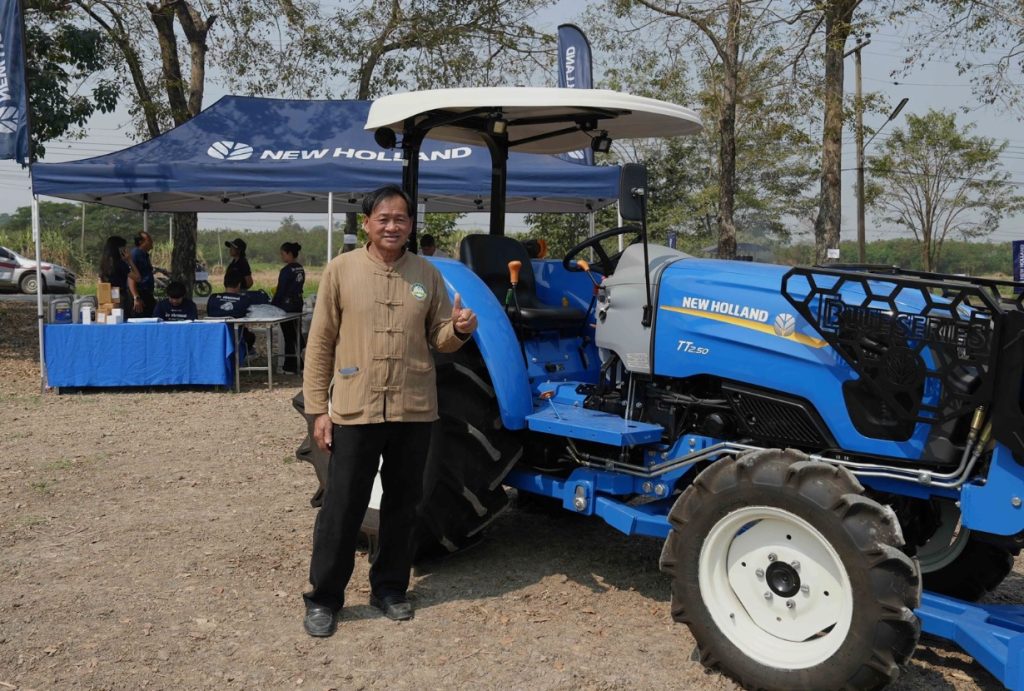 New Holland impulsa alternativas a la quema de rastrojos en Tailandia noticias maquinaria