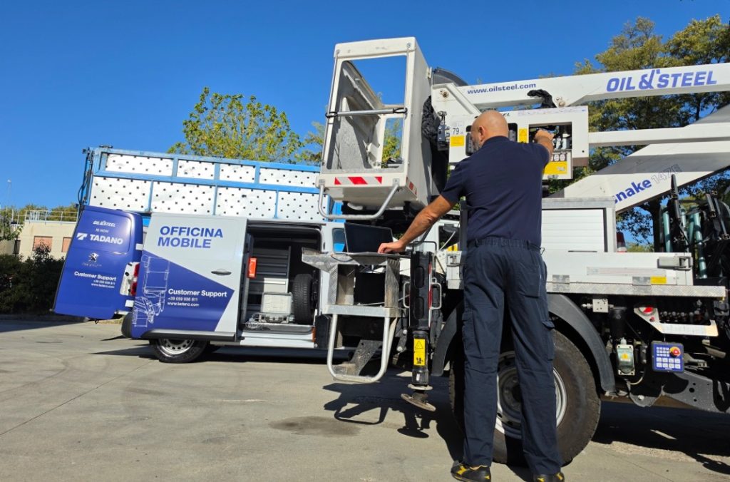 Tadano devuelve actividad a plataforma Oil & Steel en pocas horas noticias maquinaria